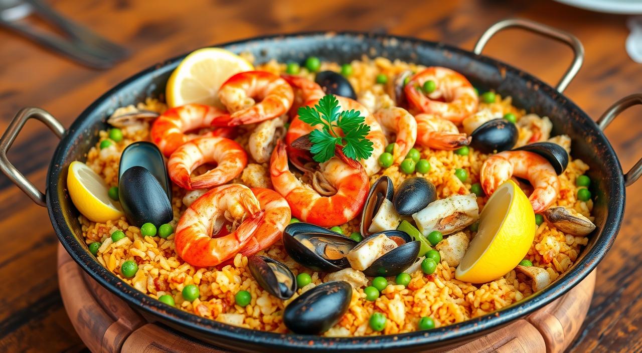 Seafood Paella