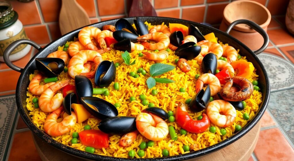 Seafood Paella